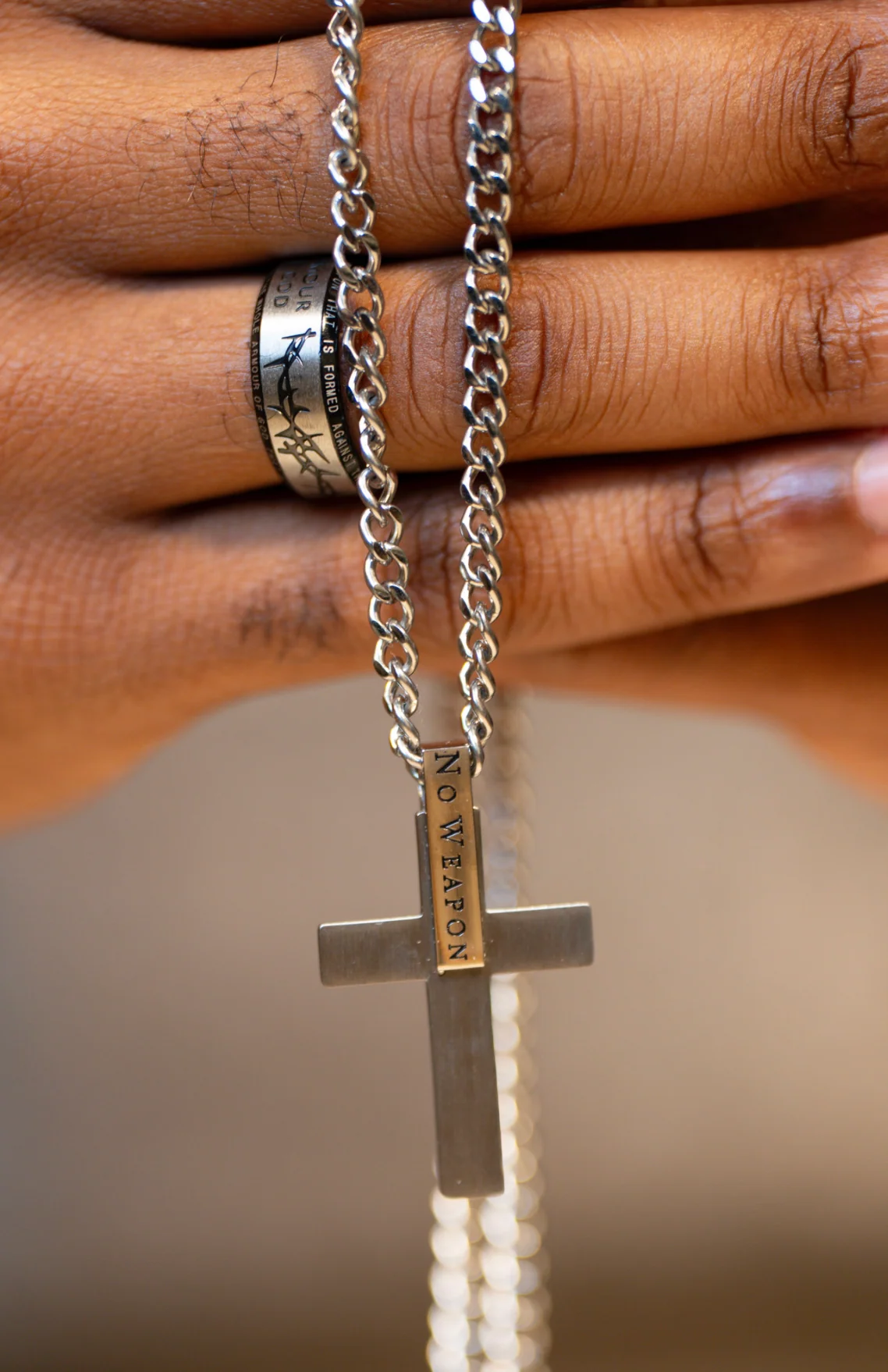 No Weapons Men Necklace